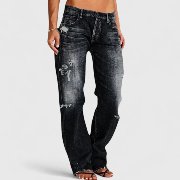Jeans aus Denim in Blau - Ansicht 3