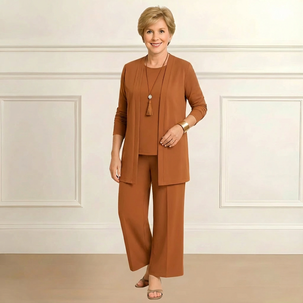 Strickjacke in Braun - Ansicht 4