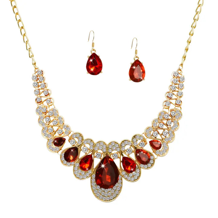 Maevina Crimselle Schmuckset | Gold