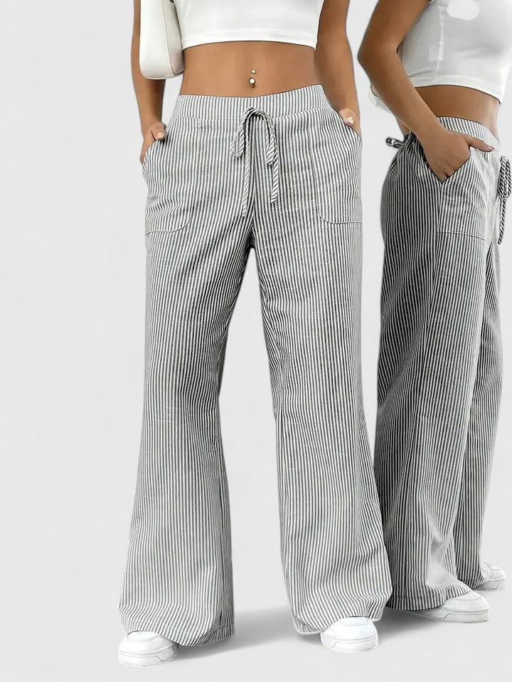 Stoffhose mit Taschen - Ansicht 3