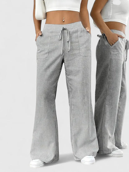 Stoffhose mit Taschen - Ansicht 3