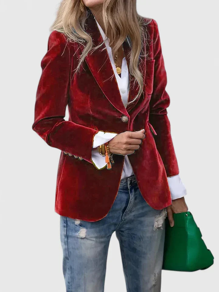 Blazer in Schwarz und Blau - Ansicht 4