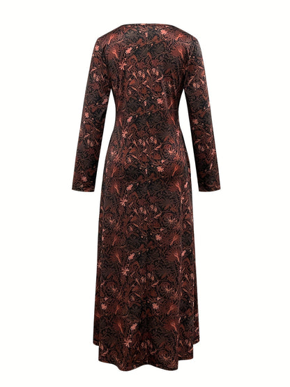 Maxikleid mit Blumenmuster - Ansicht 4