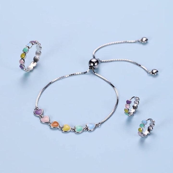 Pfotenabdruck Armband in Sterlingsilber