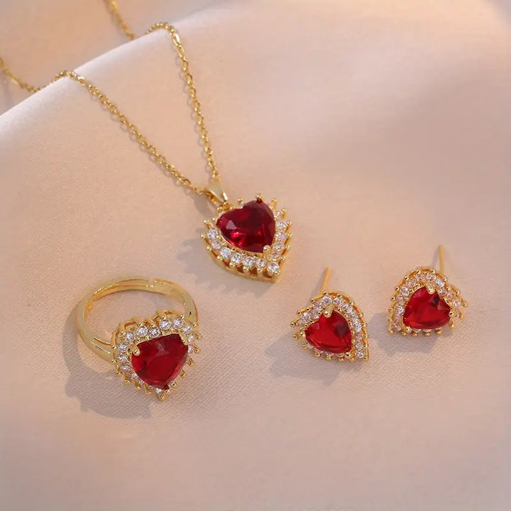 Anavelle Roubella Schmuckset | Gold