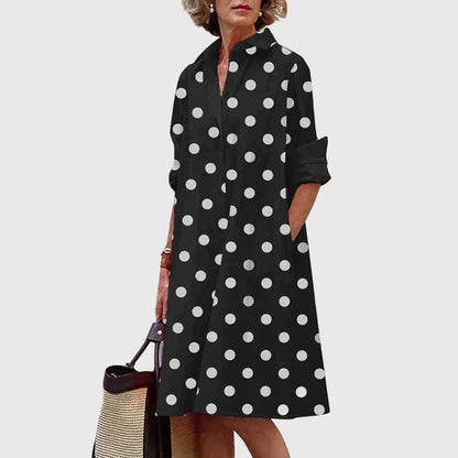 Kleid mit Taschen in Rot - Ansicht 6