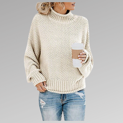 Strickpullover in Orange und Grün - Ansicht 8