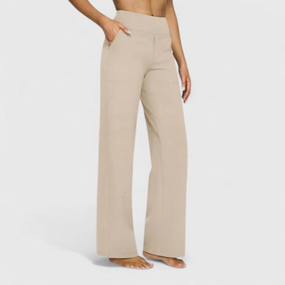 Stoffhose mit Taschen in Creme - Ansicht 5