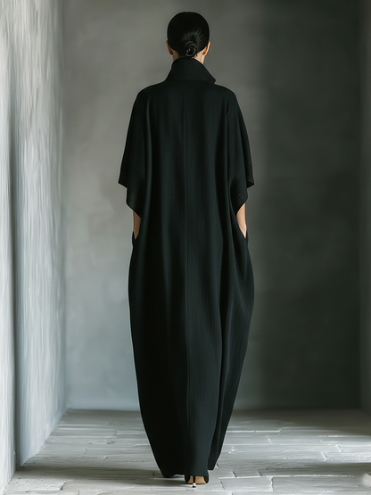 Maxikleid aus Baumwolle mit Taschen - Ansicht 5