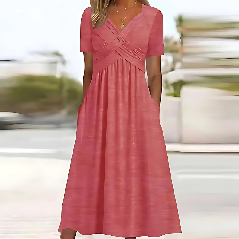 Kleid aus Polyester in Midilänge - Ansicht 5