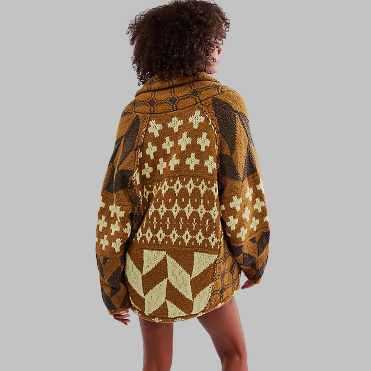 Strickjacke in Beige - Ansicht 4