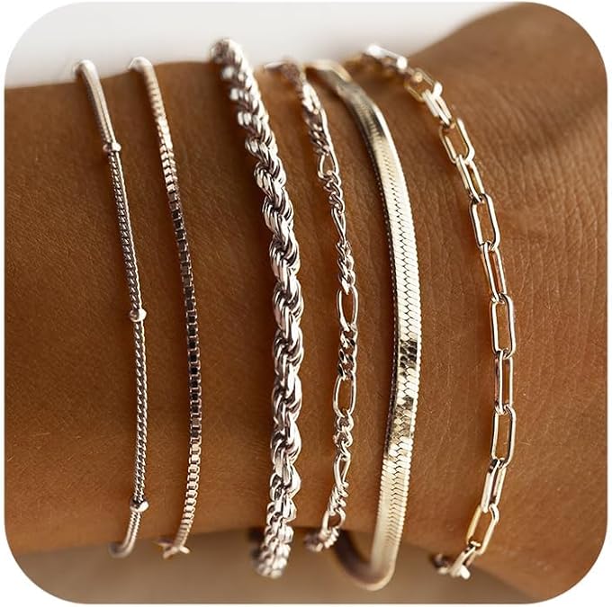 Isabella Vernetta Armband-Set | Weißgold