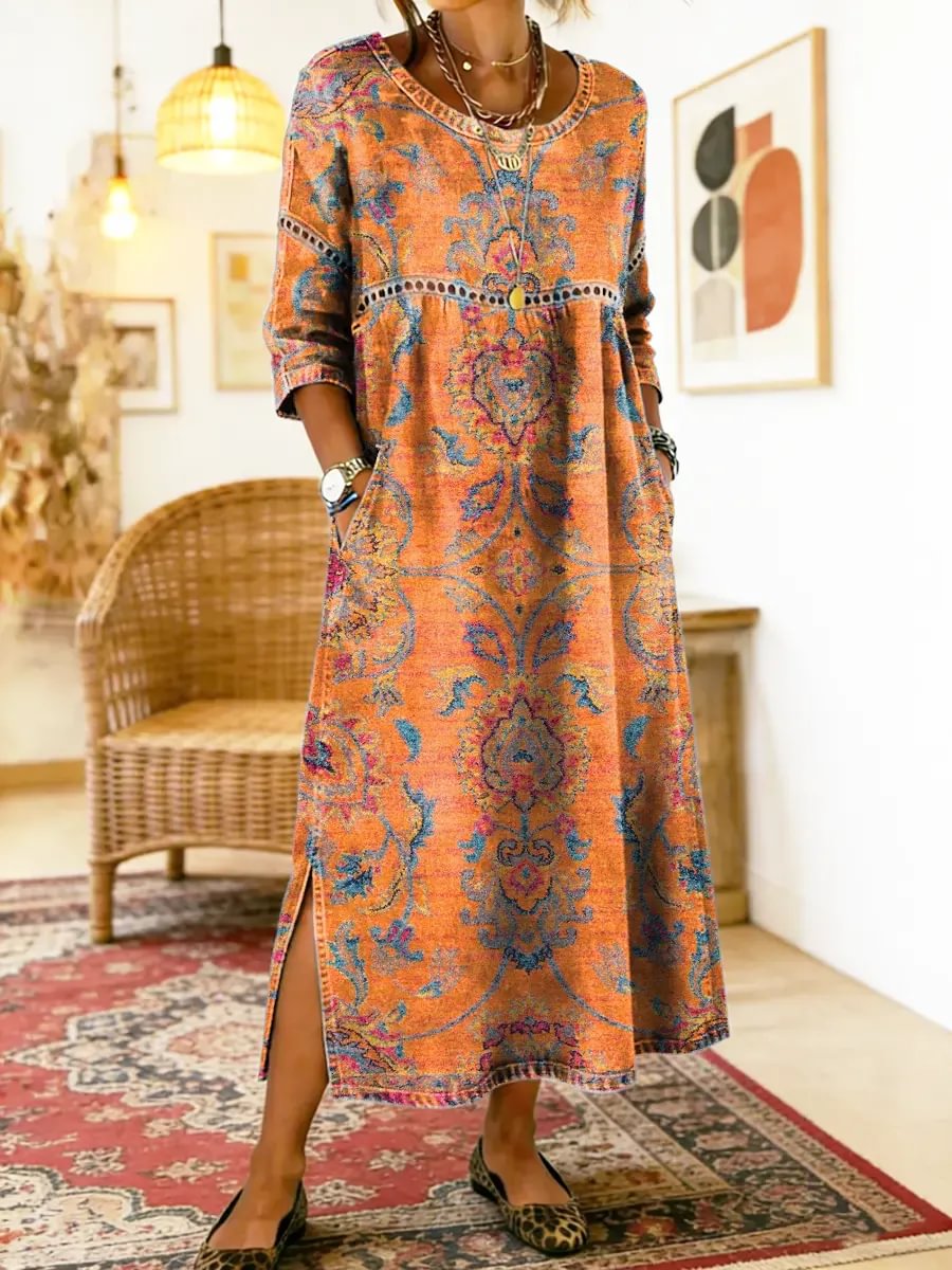 Kleid in Floral für Damen