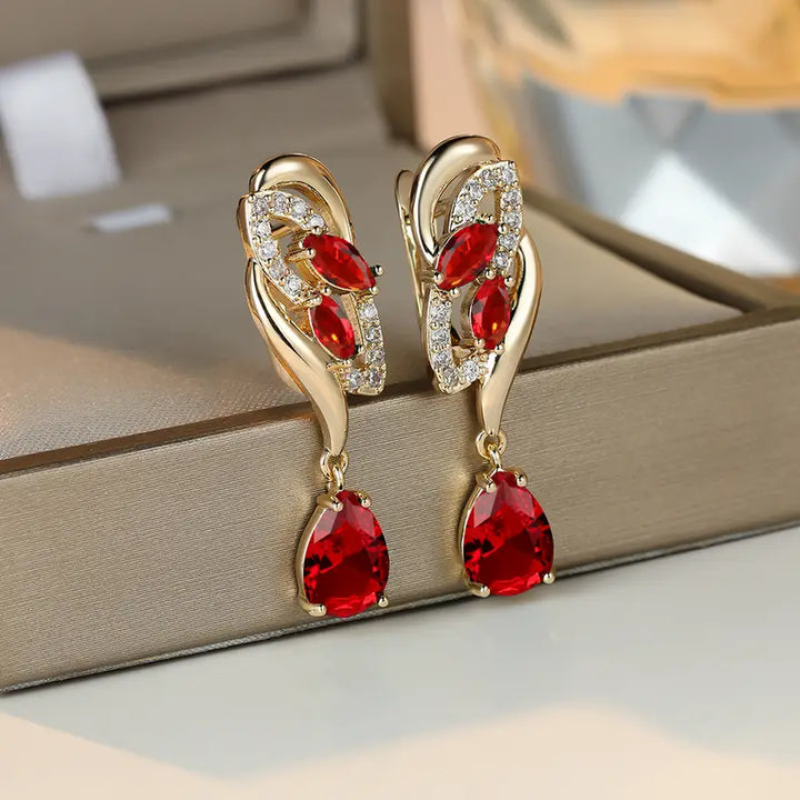 Boucles d'oreilles Saphara Cindorelle | Or