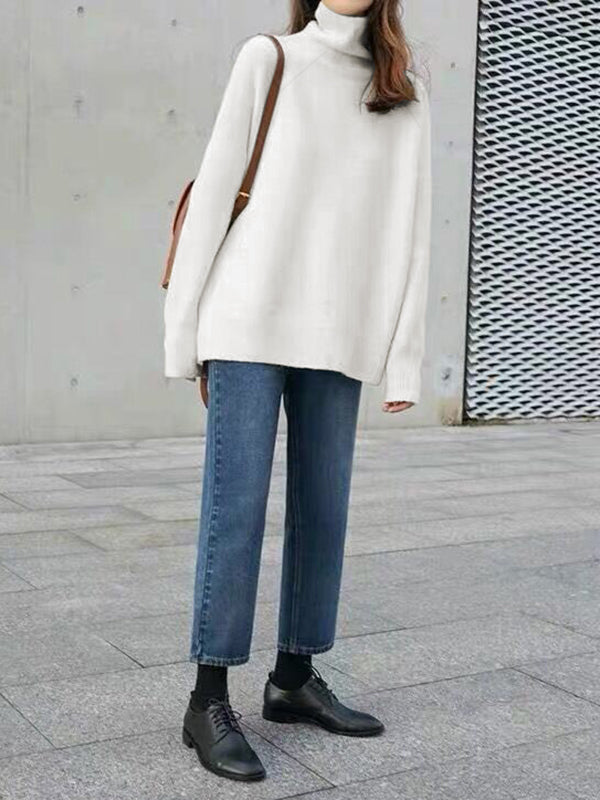 Rollkragenpullover mit Rollkragen in Grau und Khaki - Ansicht 10