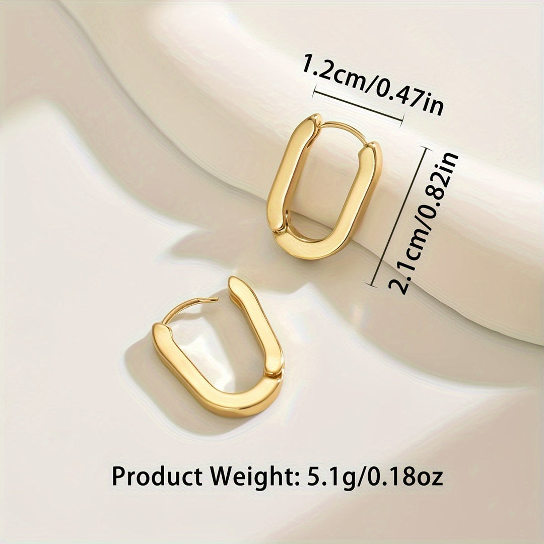 Elegante geometrische Ohrringe