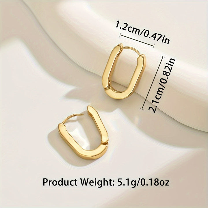 Elegante geometrische Ohrringe