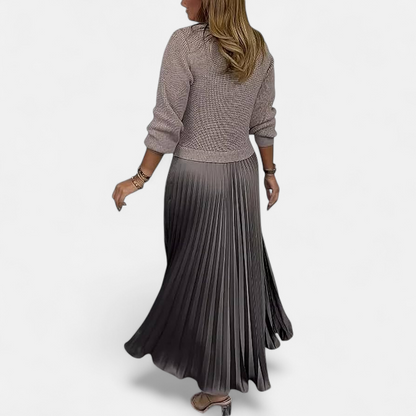Strickpullover mit Falten - Ansicht 2