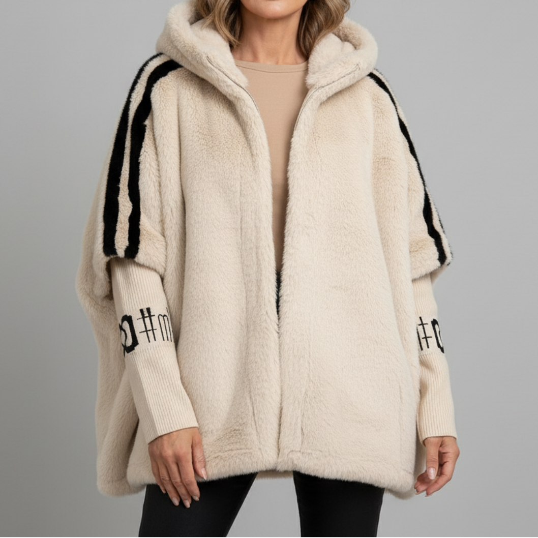 Jacke aus Strick mit Kapuze - Ansicht 5