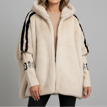 Jacke aus Strick mit Kapuze - Ansicht 5