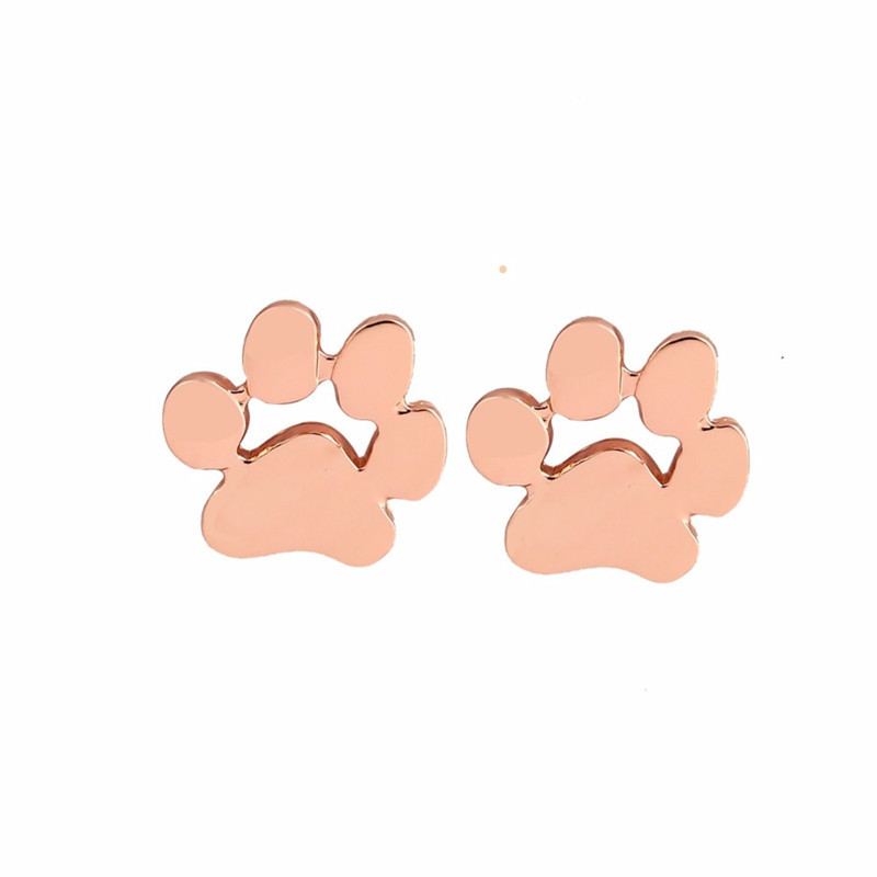 Hypoallergene Pfoten Ohrringe