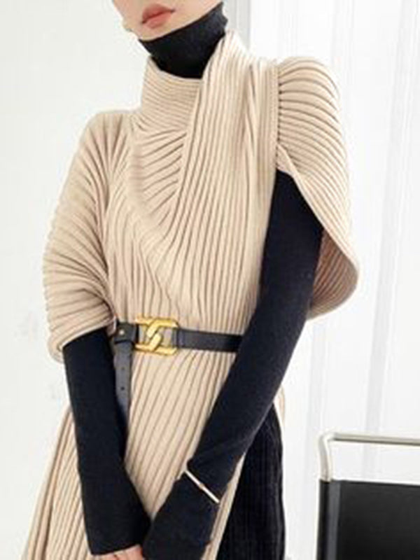 Strickpullover mit asymmetrischem Schnitt - Ansicht 4