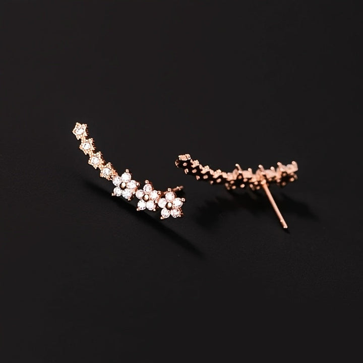 Zeitlose Blumen Ohrringe