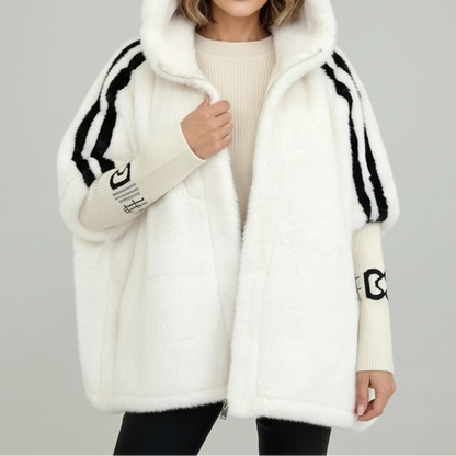 Jacke aus Strick mit Kapuze - Ansicht 4