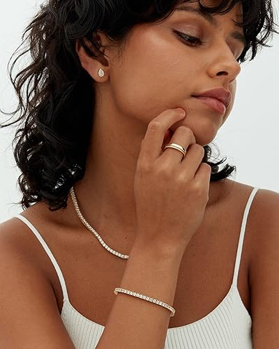 Tennis-Armband | Gold