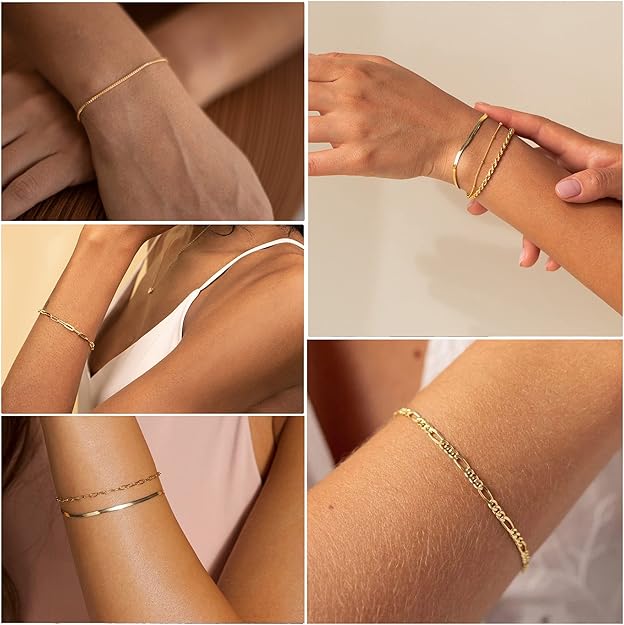 Isabella Vernetta Armband-Set | Weißgold