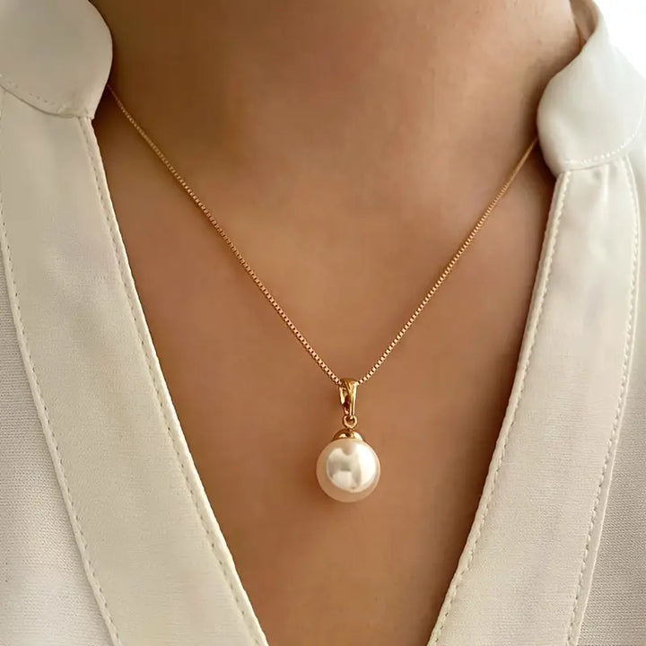 Perlen-Schmuck-Set Golden Grace | Gold