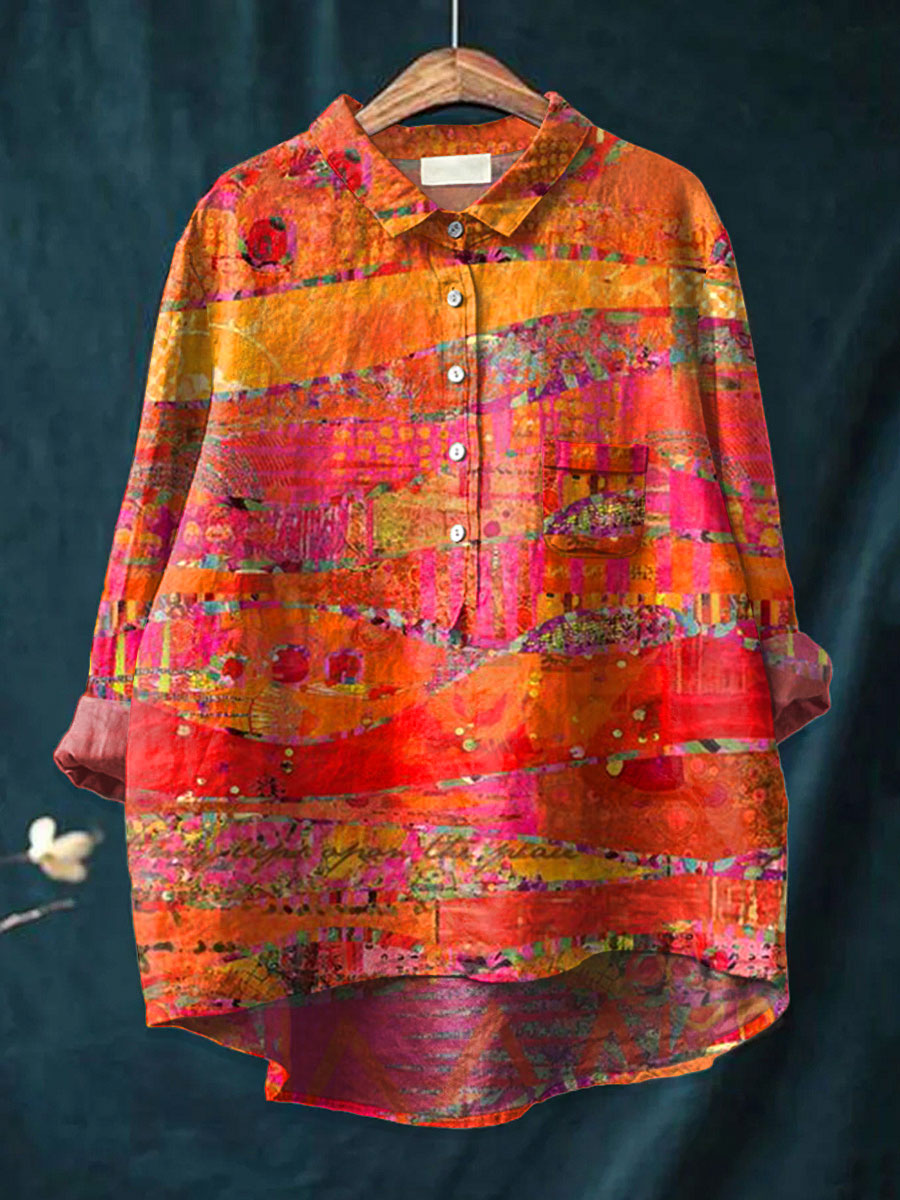 Damenbluse in Multicolor für Damen