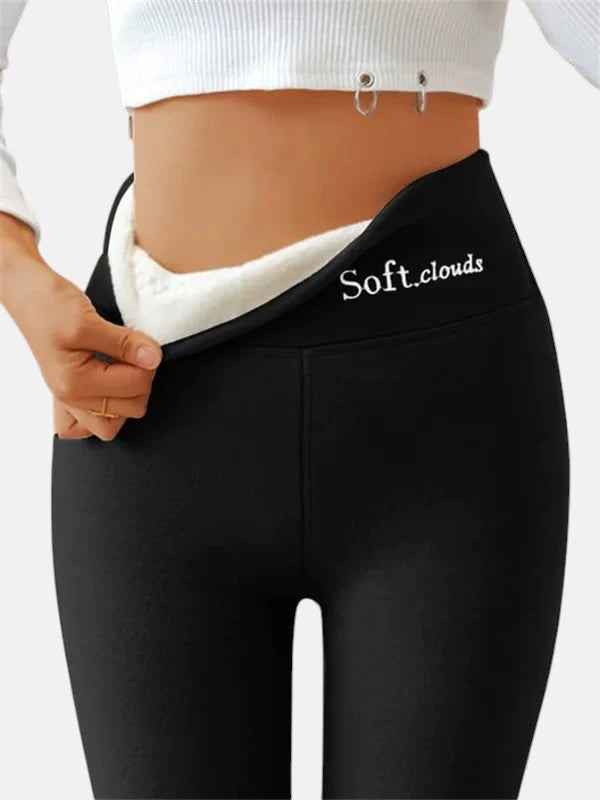 Stoffhose in Grau und Schwarz - Ansicht 2