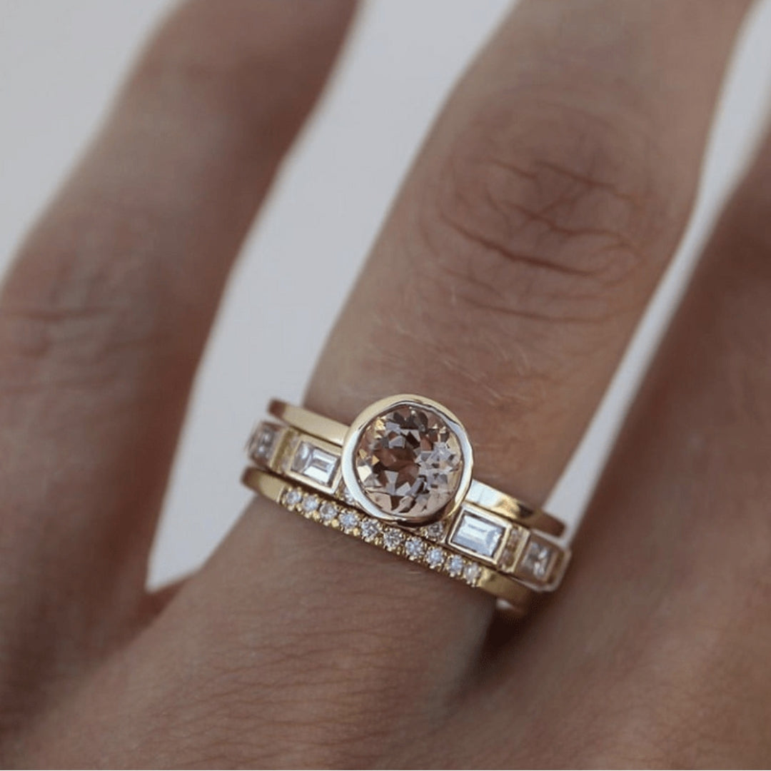 Goldener Glänzender Ring™ – Vintage Stil