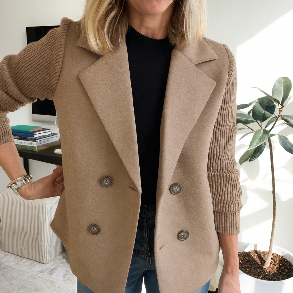 Blazer in Braun und Braun