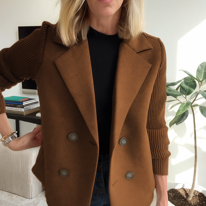 Blazer in Braun und Braun - Ansicht 2