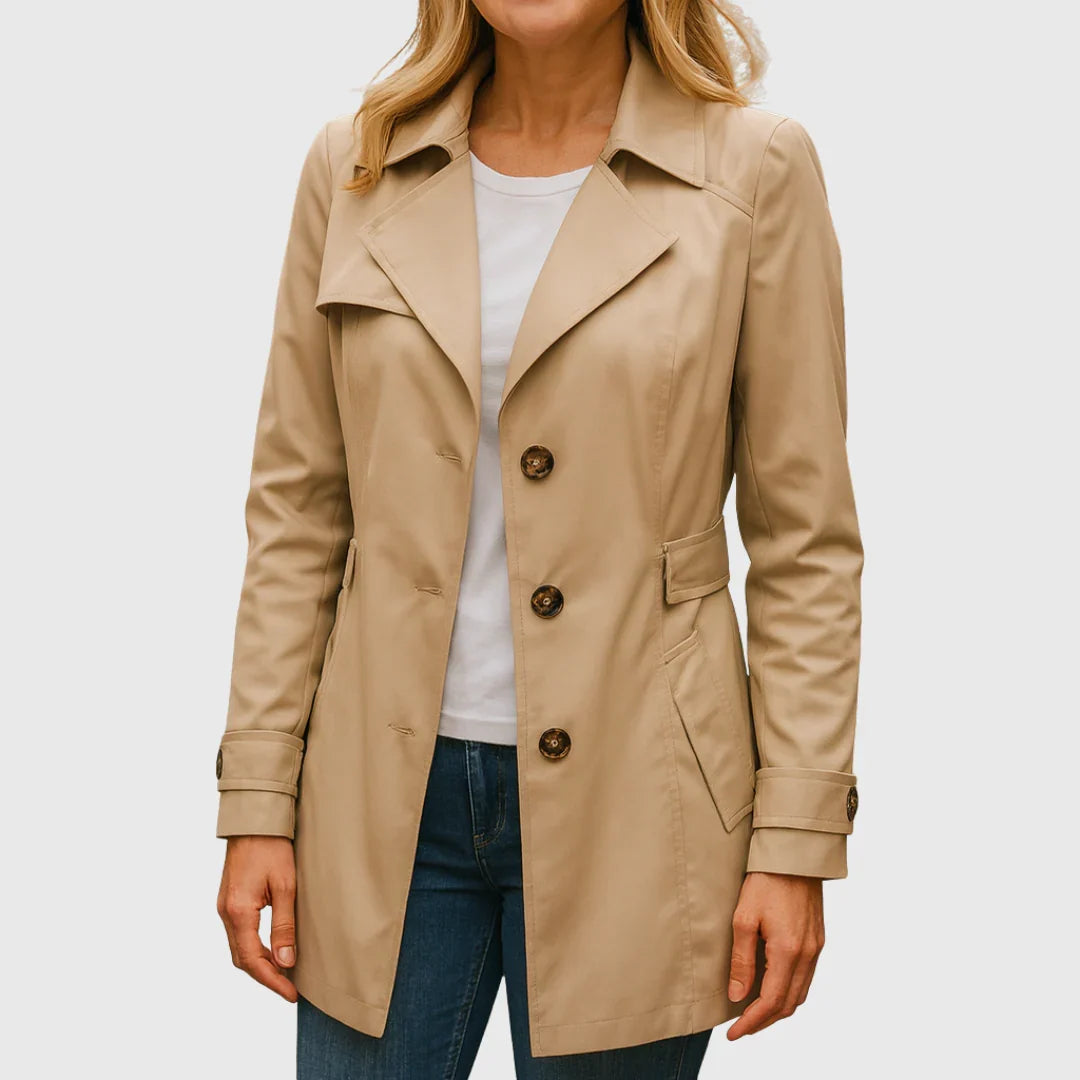 Trenchcoat in Schwarz