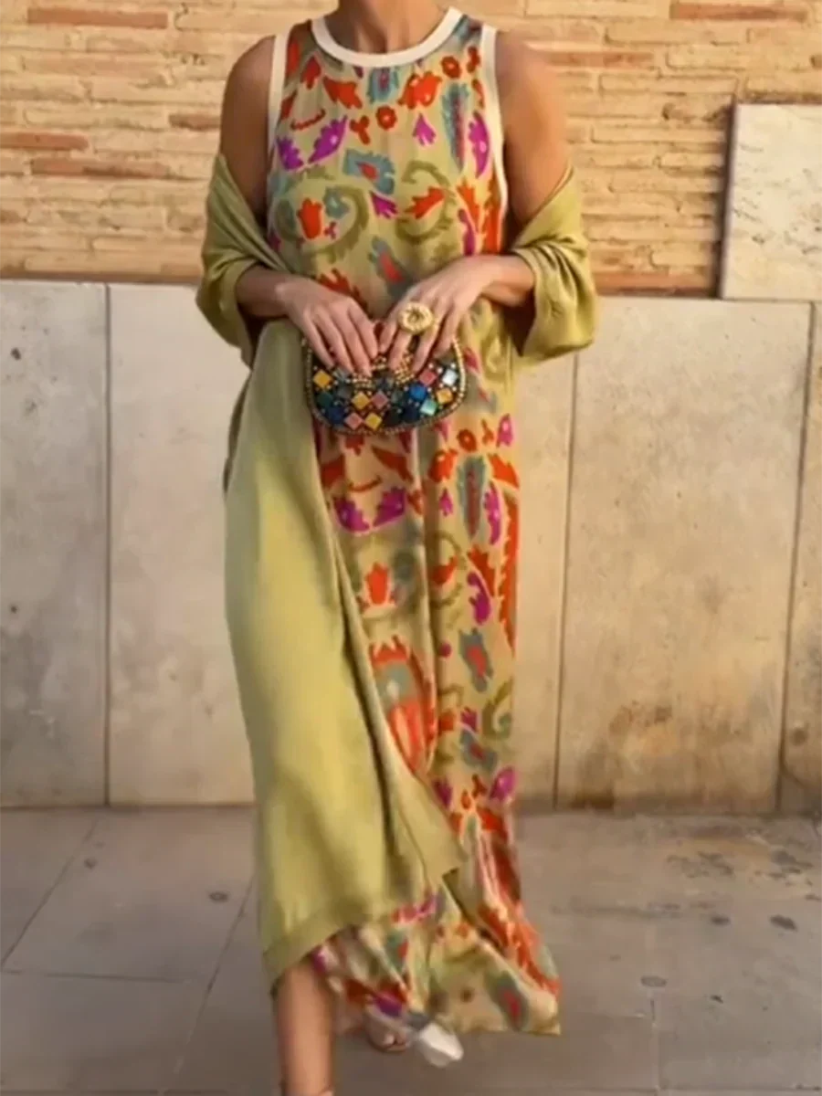 Kleid in Pistachio und Chocolate - Ansicht 2
