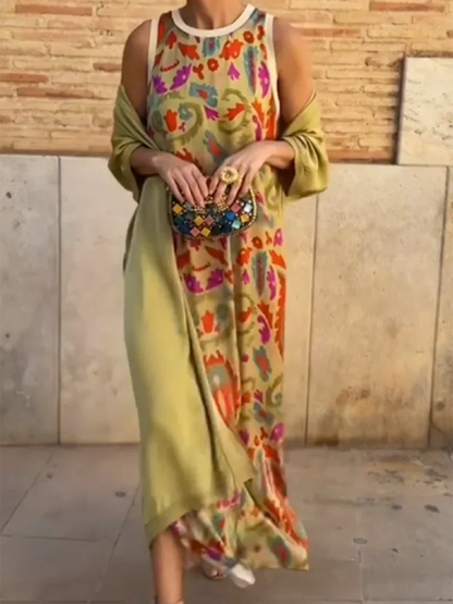 Kleid in Pistachio und Chocolate - Ansicht 2