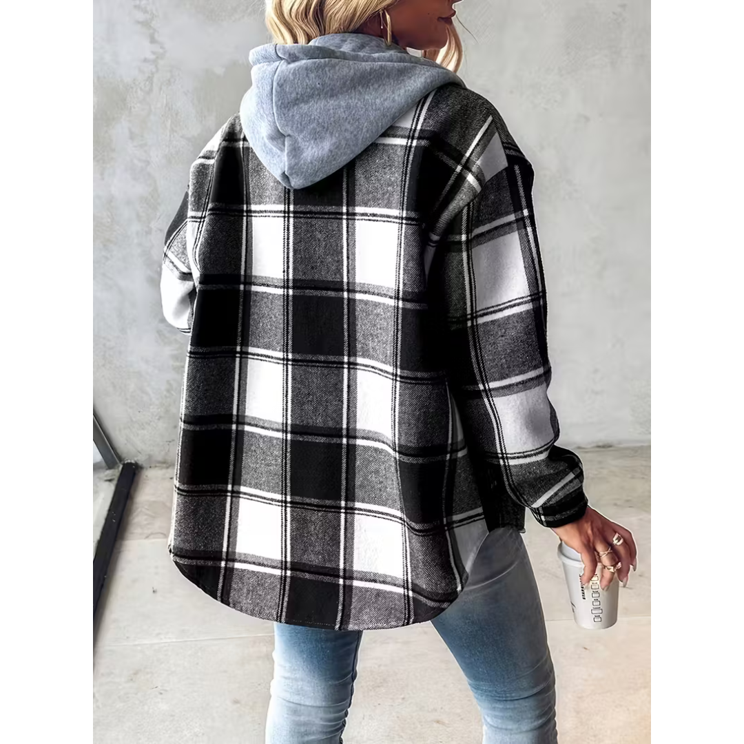 Jacke in Grün und Schwarz - Ansicht 5