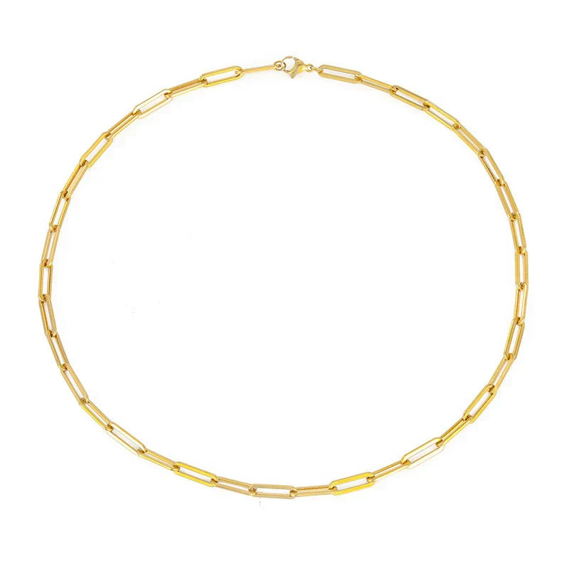 Archen Elegante Kette Halskette | Weißgold