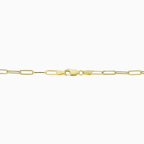 Bracelet Venice Link | Or blanc