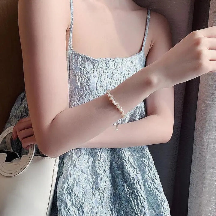 Céline Armband mit Perlen