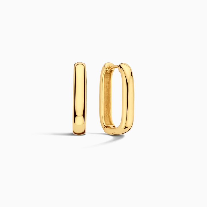 Kreis-Ohrringe Icon | Gold