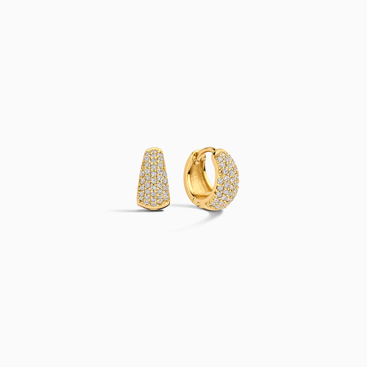 Mini Kreis-Ohrringe Jules | Gold