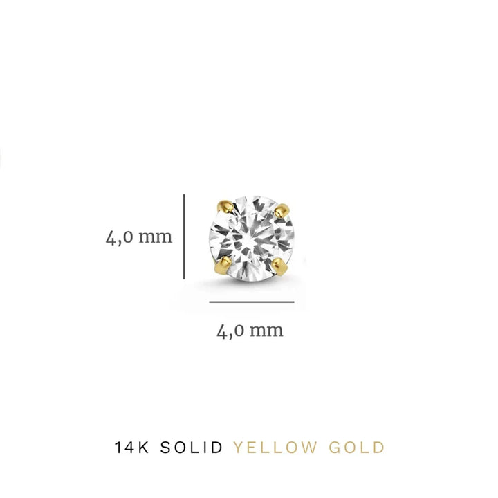 Stein-Ohrringe-Set Larmes de Lune | Gold