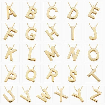 Initialen Collier Liebesbrief