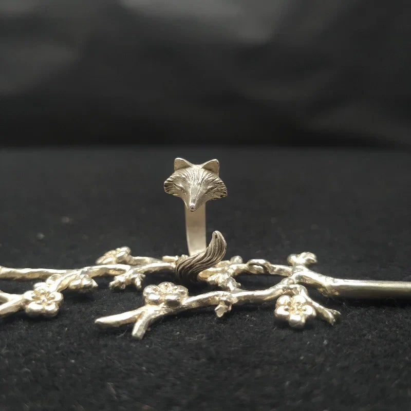 Silberfuchs Ring für Frauen