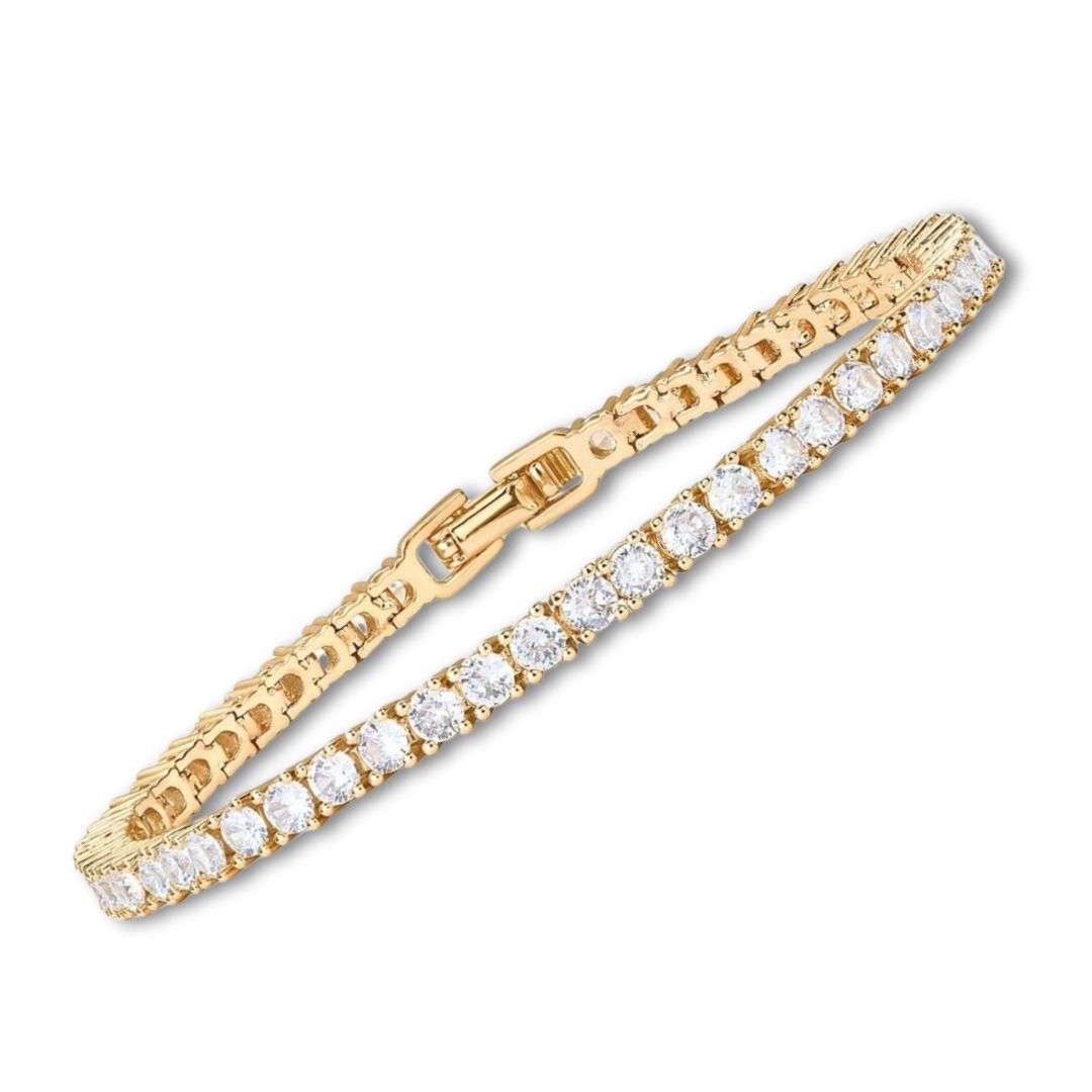 Tennis-Armband | Gold