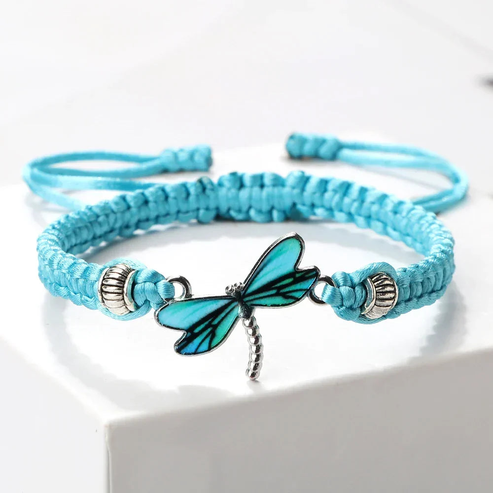 Libellen Träume handgewebte Armband